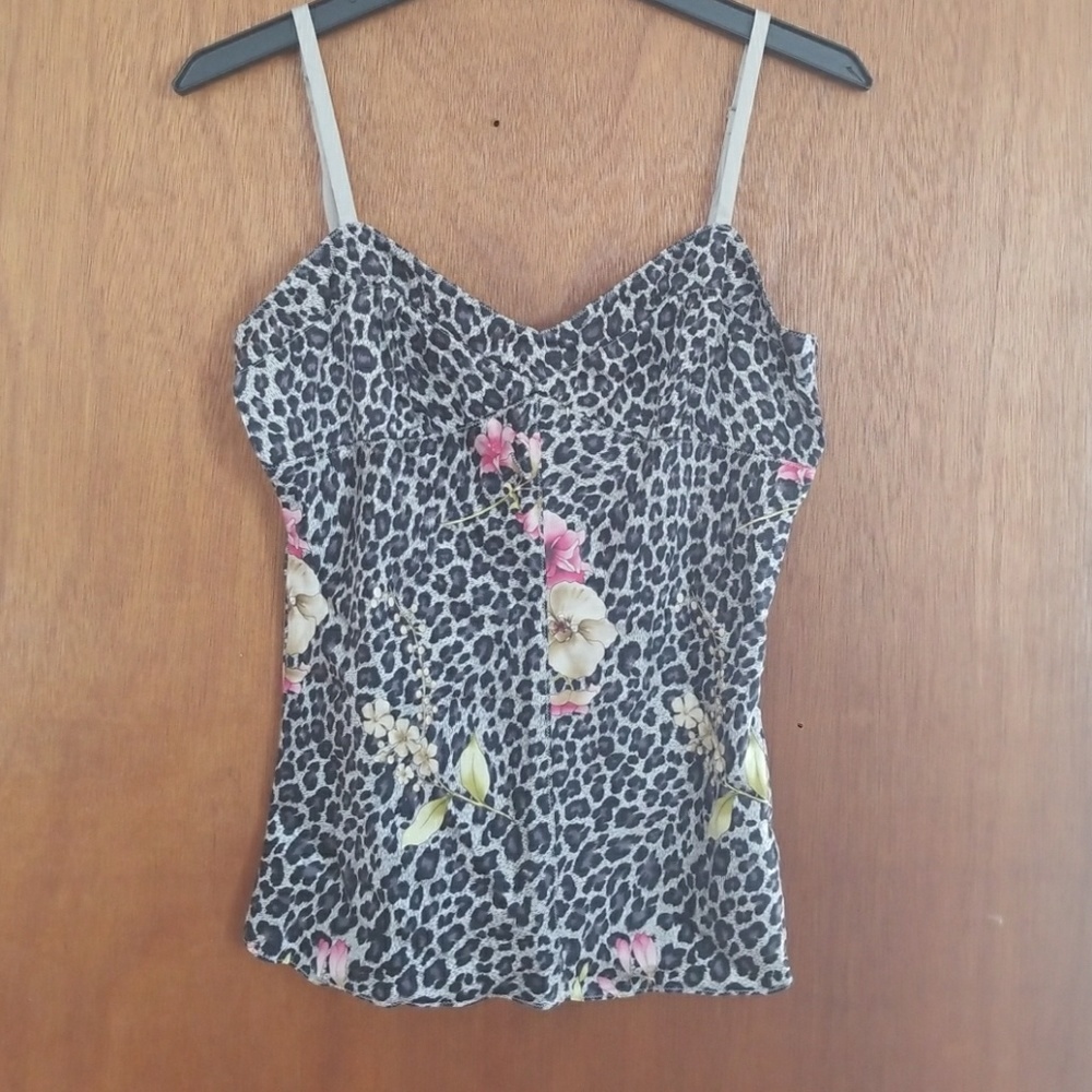 Cheetah print cami
